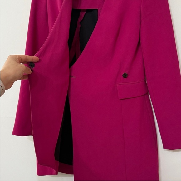 Zara hot pink blazer dress - Picture 7 of 10